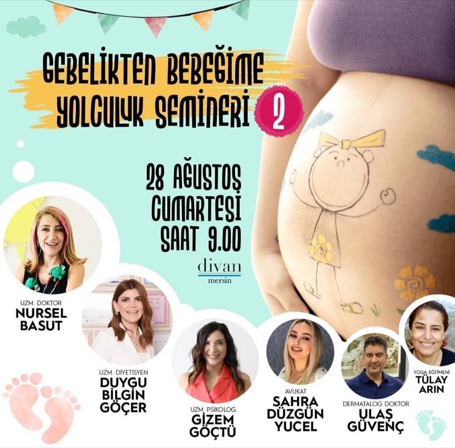 Gebelikten Bebeğime Yolculuk Semineri afişi